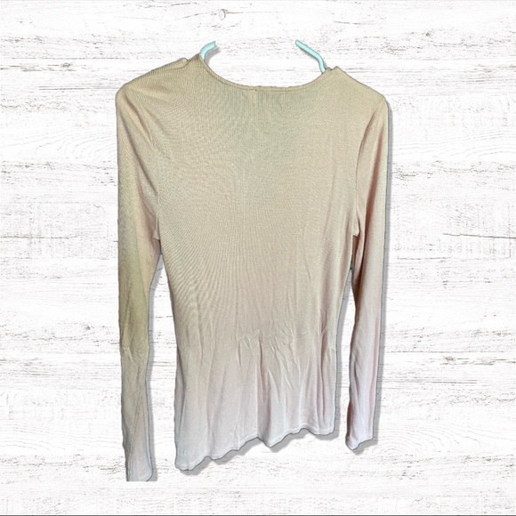 Jessica Simpson long sleeve viscose top, in dusty pink! - Picture 4 of 4